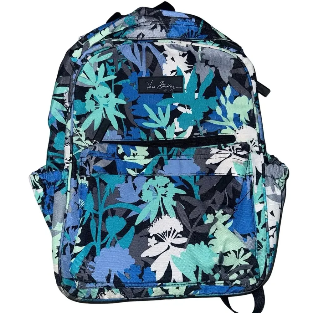 Vera Bradley Camofloral Lighten Up Just Right Backpack floral flower print bag